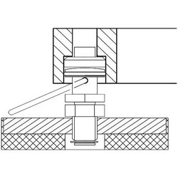 HBM HLCB/ZAK/1.76T Swivel load foot
