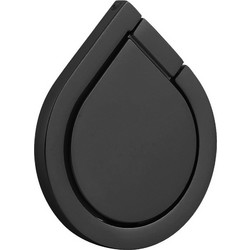 Λαβή Δαχτυλίδι Water Drop - Metal Ring Holder για Smartphone - Black - OEM