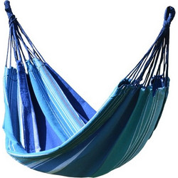 CATTARA TEXTIL Hammock 200x100cm (blue-white)