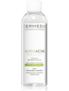 Dermedic Normacne Preventi Normal/Combination Skin Toner Λοσιόν Τόνωσης Προσώπου για Ακμή 200ml