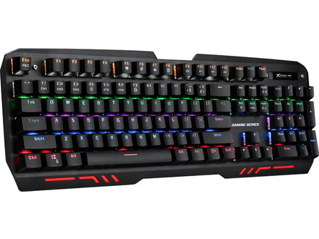 Xtrike-me GK-907 Gaming Πληκτρολόγιο με Outemu Διακόπτες RGB Black