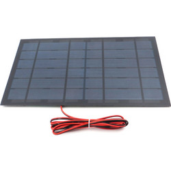 6V 1.66A 10W solar pannel 340x220mm with 20cm wire