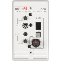 INTER-M L-500 LOCAL CONTROL WITH AUDIO IN