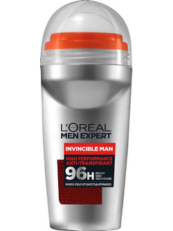 L'Oreal Paris Expert Invincible Ανδρικό Αποσμητικό Roll On 96h 50ml