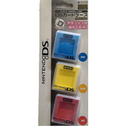 3 Χρωματιστές Θήκες για κασέτες Nintendo DS