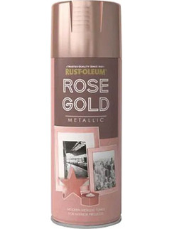 Rust-Oleum Metallic Σπρει Βαφής Rose Gold 400ml