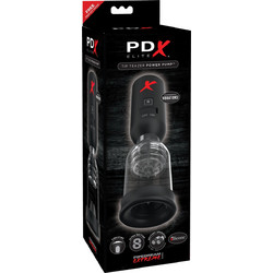 Pipedream PDX Elite Tip Teazer Power Pump Pocket Αυνανιστήρι με Δόνηση Black