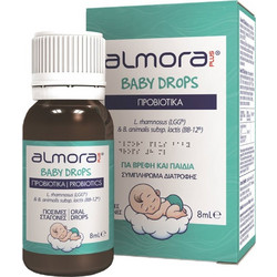 Elpen Almora Plus Baby Drops Προβιοτικά για Βρέφη 8ml