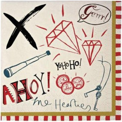 Meri Meri - Χαρτοπετσέτες Πειρατές (0788)