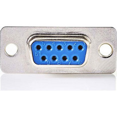 D-Sub Chassis Mount D-Sub 9-Pin Female Metal Βύσμα D-Sub 9pin θηλυκό VGA NEDIS CCGP52801ME