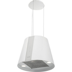 Davoline Pure Plus Pearl Απορροφητήρας Νησίδα-Οροφής Λευκός 50cm
