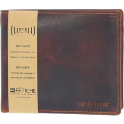 ΑΝΔΡΙΚΟ ΠΟΡΤΟΦΟΛΙ FETICHE ΓΝΗΣΙΟ ΔΕΡΜΑ RFID ΚΑΦΕ POR.104.01.172 KA-11-940