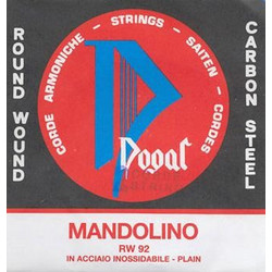 Dogal RW92 No.2 Χορδή Μαντολίνου A Plain Steel Normal Tension 1/4