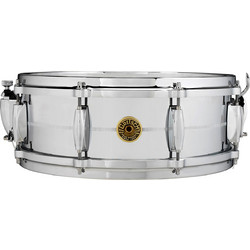 Gretsch USA Metal Shell Chrome Over Brass Snare Drum - 14" x 5"