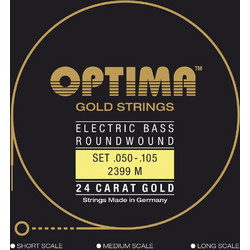 Optima 2399M Σετ 4 Χορδές Ηλεκτρικού Μπάσου 50-105" Medium Tension