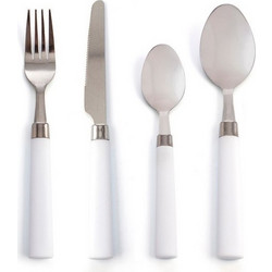 Σετ Mαχαιροπήρουνων Quid Habitat (16 pcs) Λευκό Ανοξείδωτο ατσάλι