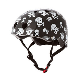 Kiddimoto Scullz Κράνος Ποδηλάτου Πόλης / BMX / Dirt Παιδικό Μαύρο