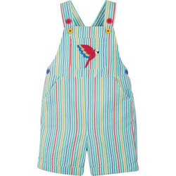 Σαλοπέτα Multi stripes parrot Frugi οργανικό βαμβάκι