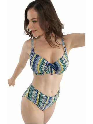 Dorina Bikini Top με Ενίσχυση Πολύχρωμο D02166