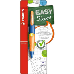 Μηχανικό Μολύβι Stabilo Για Αριστερόχειρες EasyErgo 1,4mm Ultra Marine/Neon Orange B-46893