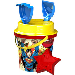 Dema Superman Σετ Κουβαδάκι Παραλίας WB-1814-S