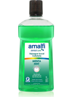 Amalfi Mint Στοματικό Διάλυμα για Προστασία Ούλων Κατά της Πλάκας 500ml