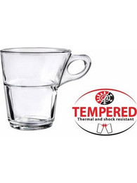 ΦΛΥΤΖΑΝΙ ΓΥΑΛΙΝΟ ΔΙΑΦΑΝΟ CAPRICE CAPPUCCINO 220ml - H.S. ΑΞΕΣΟΥΑΡ ΚΑΦΕ