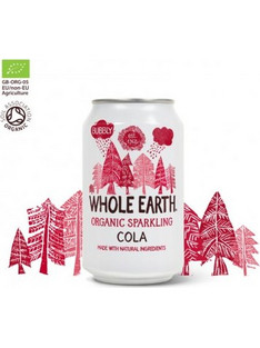 Βιολογικό Αναψυκτικό Cola Bio Χωρίς Ζάχαρη, Whole Earth 3107
