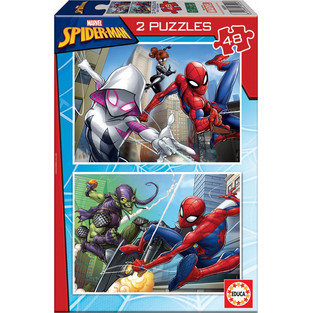 Παιδικό Puzzle Educa Spider-Man 2x48 Κομμάτια