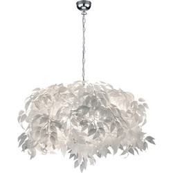 Trio Lighting Κρεμαστό Φωτιστικό Οροφής Μονόφωτο E14 Λευκό R10464001