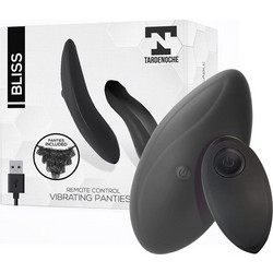Tardenoche Bliss Silicone Vibrating Panties Δονητής Egg για Ζευγάρια με Τηλεχειριστήριο Μαύρος