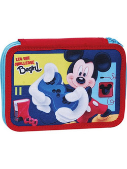 Gim Mickey Geek Κασετίνα Γεμάτη με 2 Θήκες Πολύχρωμη 340-72100