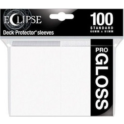 Ultra Pro Card Sleeves Standard Size 100ct - PRO-Gloss White