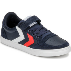 Hummel Slimmer Stadil Παιδικά Sneakers Navy Μπλε 204-495-7666