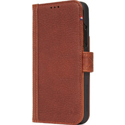 Decoded Leather Card Wallet Brown (iPhone XS Max)