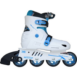 Micro Skate Inline Αυξομειούμενα Rollers Παιδικά Άσπρα MS188JR