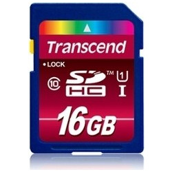 Transcend 600X SDHC 16GB Class 10 U1 UHS-I