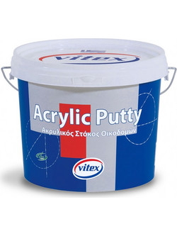 Vitex Λευκός ακρυλικός στόκος οικοδομών - 800gr