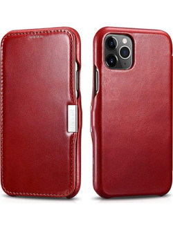 iCarer Vintage Leather Wallet Red (iPhone 11 Pro Max)