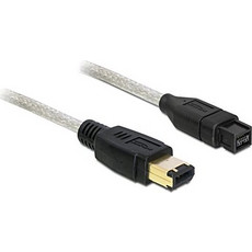 Delock Cable FireWire 9 pin male to 6 pin male 2 m (82596)
