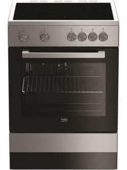 Beko FSM 67010GX Κουζίνα Ηλεκτρική 66lt με Κεραμικές Εστίες 60cm