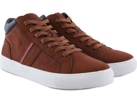 Guess Leonard HI Ανδρικά Μποτάκια Suede Ταμπά FM8LEDELE12