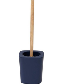 Πιγκάλ Μπάνιου σε μπλε χρώμα με λαβή από Bamboo, 11.5x38 cm - Aria Trade
