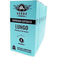 Seedz Coffee Κάψουλες Espresso Roasters Lungo Συμβατές με Μηχανή Nespresso 100τμχ