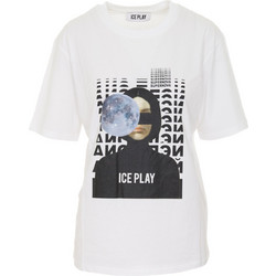 ICE PLAY W T-SHIRT - F085-P430-1101-WHT WHITE