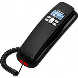 Daewoo DTC-160 Ενσύρματο Τηλέφωνο για Ηλικιωμένους Γόνδολα Μαύρο