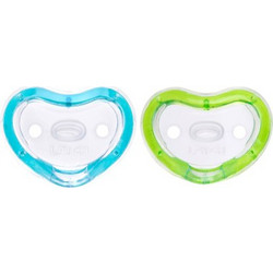 Munchkin Latch Ορθοδοντικές Πιπίλες Σιλικόνης 3-6m Πράσινο Μπλε 2τμχ