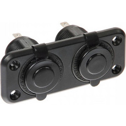 Lampa ΠΡΙΖΑ ΑΝΑΠΤΗΡΑ ΔΙΠΛΗ ΜΕ ΚΑΠΑΚΙ 12V/ 24V 1 TEMAXIO 3903.7-LM