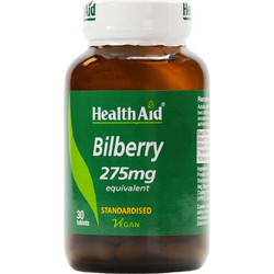 Health Aid Bilberry 275mg 30 Κάψουλες