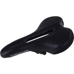 Dunlop Σέλα Ποδηλάτου σε Μαύρο χρώμα, 27x17 cm, Bicycle Saddle - Dunlop